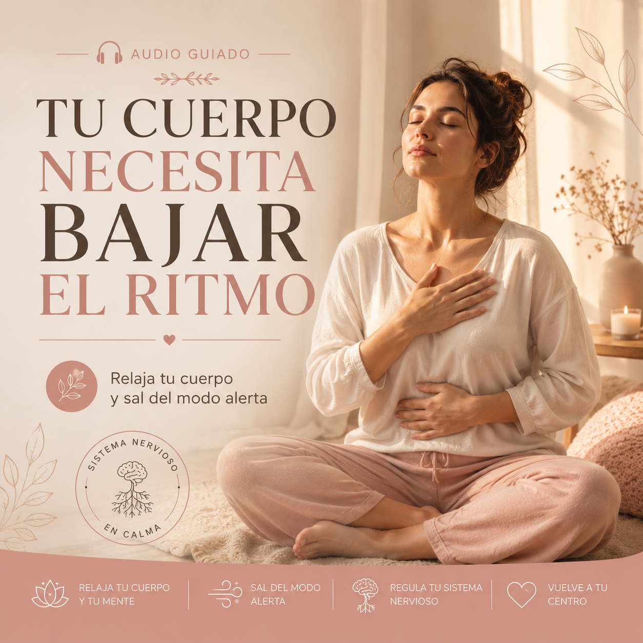 Tu cuerpo necesita bajar el ritmo